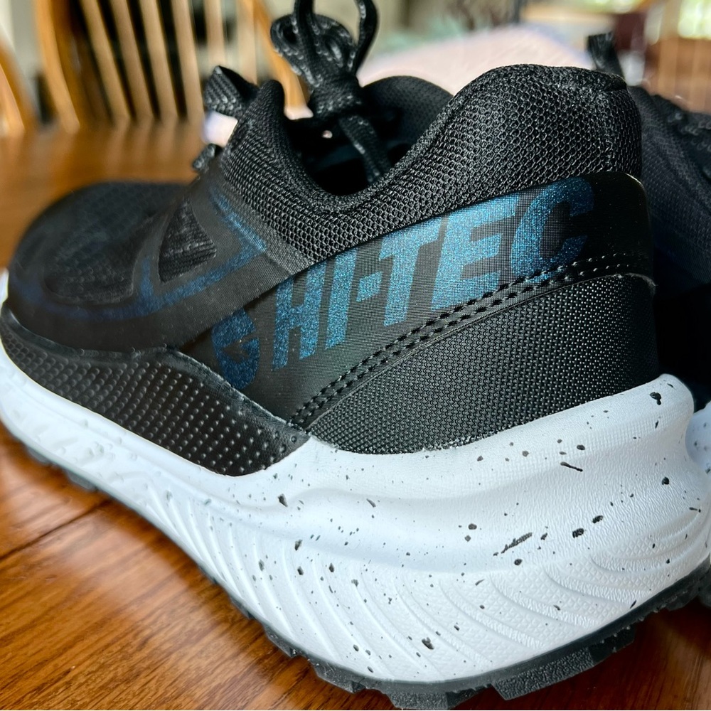 Hi-Tec Women's Black and White Sneakers